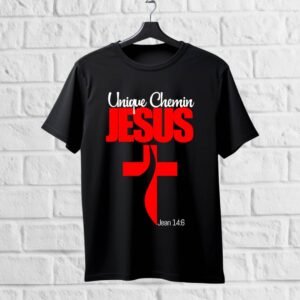 Tee shirt noir pure coton