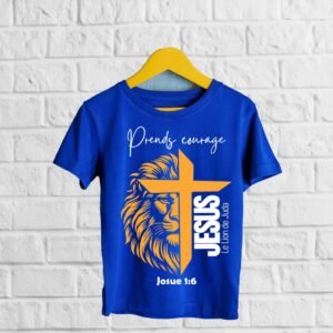 Tee shirt bleu pure coton